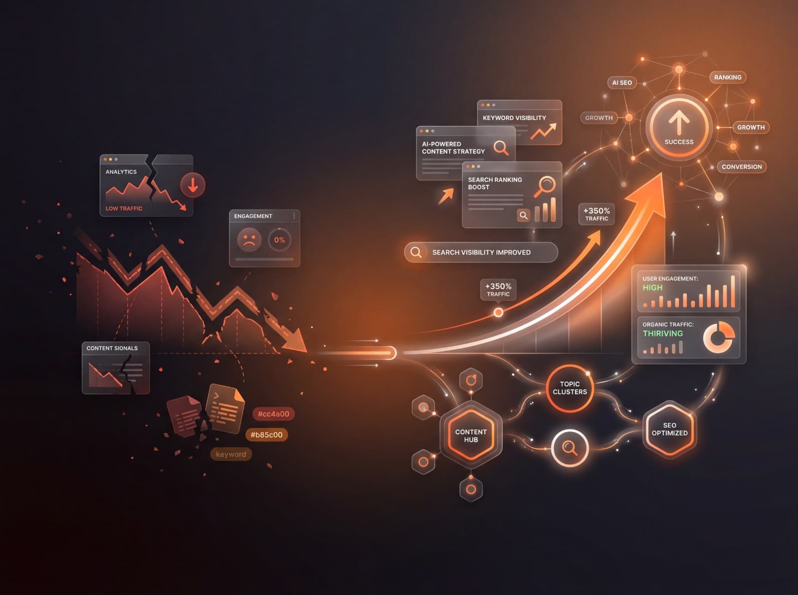 Content problem visual