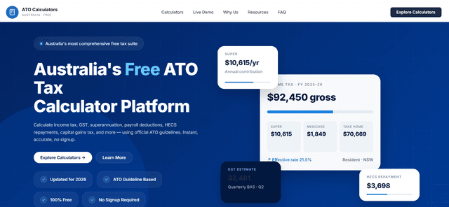 ATO Calculators