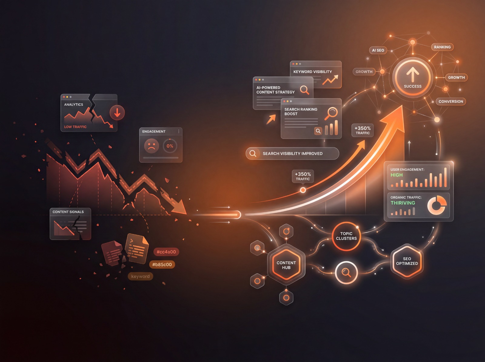 Content problem visual